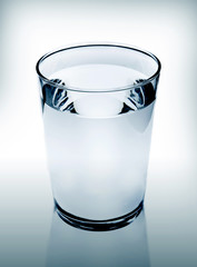 Glass of water.
