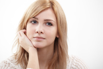 Naklejka premium Beautiful woman