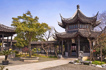 Obraz premium Hongyin Mountain Villa-Mudu, Suzhou, Chiny