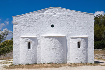 Fototapeta premium St. Michele in Frangesto Church. Monopoli. Puglia. Italy.