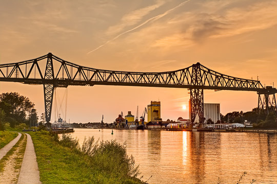 Eisenbahnbr&uuml;cke in Rendsburg (NOK Romantika)