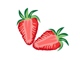 Healthy and deliciuos strawberry