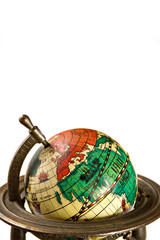 Antica mappa del mondo.