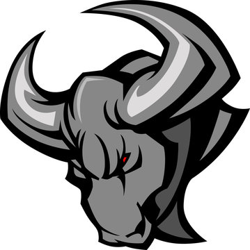 Mascot Bull Vector Illustration