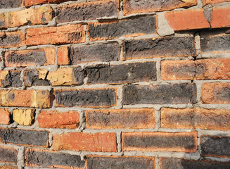 Brickwork wall