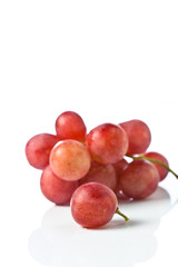 red grape isolated