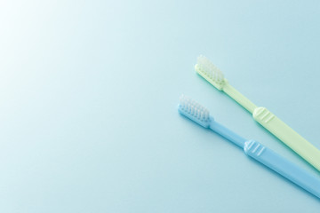 2本の歯ブラシ