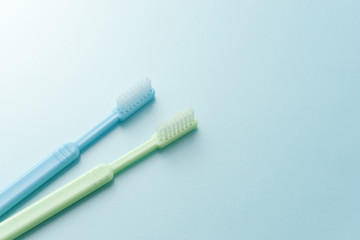 2本の歯ブラシ