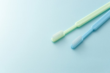 2本の歯ブラシ