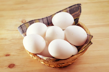 raw eggs