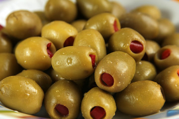 green olives