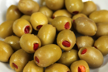 green olives