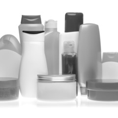cosmetic bottles
