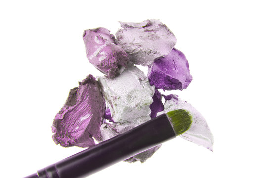 Fototapeta cream eyeshadows