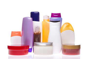 cosmetic bottles