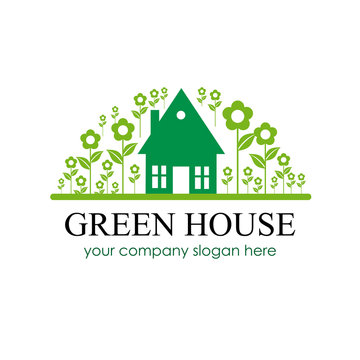 Logo Green House # Vector