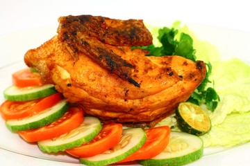 Indonesian roasted chicken