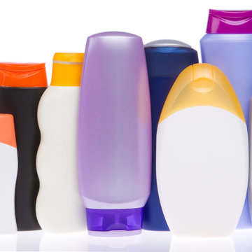 Fototapeta cosmetic bottles