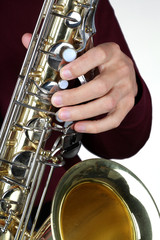 Obraz premium Saxophonist