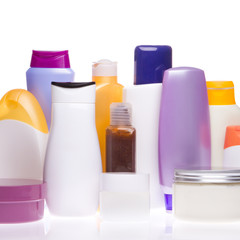 cosmetic bottles