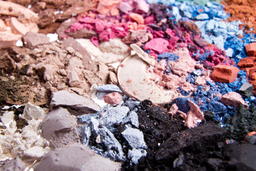 crushed eyeshadows