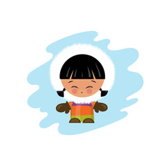 Eskimo Kind Illustration