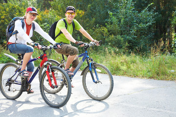 Obraz premium cycling