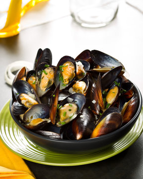 Moules marini&egrave;res