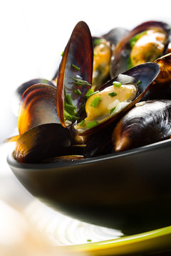 Moules marini&egrave;res