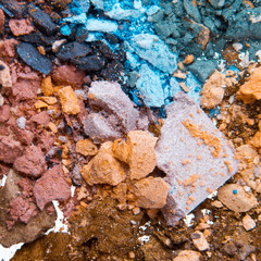 crushed eyeshadows