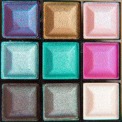 colorful eyeshadows