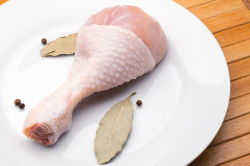 leg of a chicken