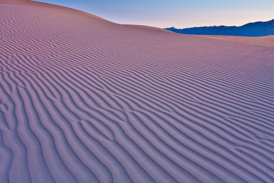 Mesquite Flat Sand Dunes at Sunrise