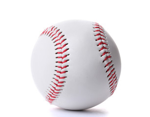 Baseball ball isolated on white