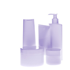cosmetic bottles