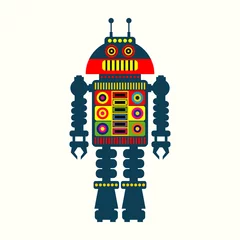 Stof per meter robot © bobyramone