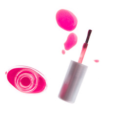 Naklejka premium nail polish