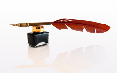 Feather quill