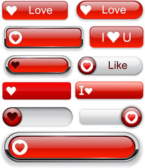 Love high-detailed modern buttons.
