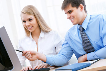 Fototapeta premium Business people