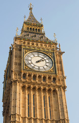 Fototapeta na wymiar Big Ben at the Houses of Parliament