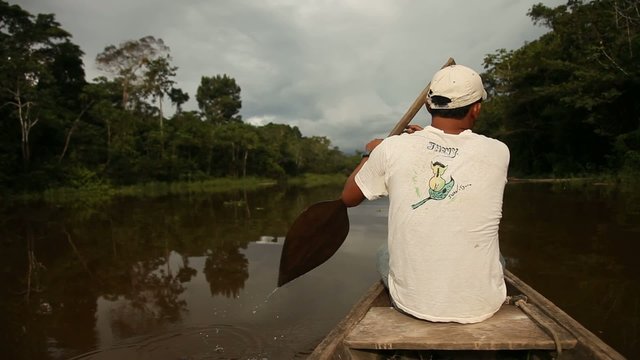 Ruderboot Amazonas