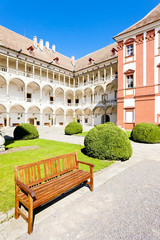Obraz na płótnie Canvas Opocno Palace, Czech Republic