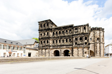 Obraz premium Porta Nigra, Trier, Rhineland-Palatinate, Germany