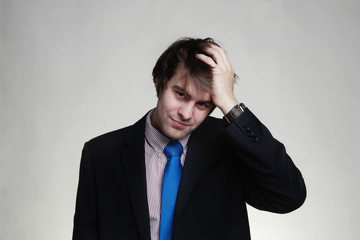 scratching your head