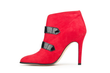 Female shoes in fashion concept