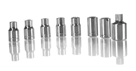 Different nozzles isolated on white