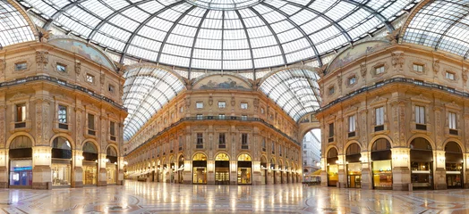 Crédence en verre imprimé Milan Milan, galerie Vittorio Emanuele II, Italie