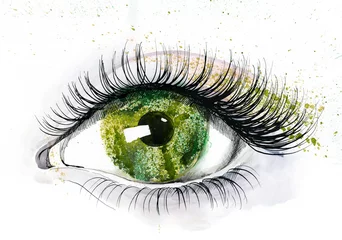 Fototapeten human eye (series C) © ankdesign