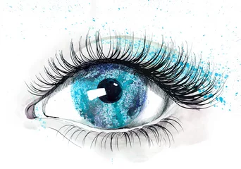Fototapeten menschliches Auge (Serie C) © ankdesign